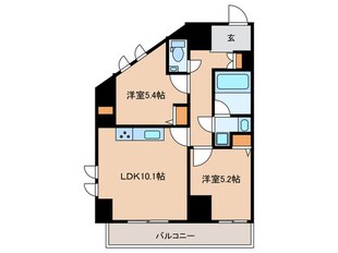 アーバー四谷の物件間取画像